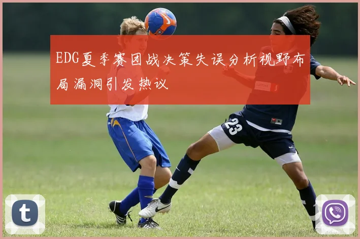 EDG夏季赛团战决策失误分析视野布局漏洞引发热议